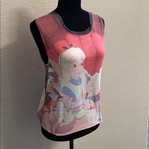 Alice In Wonderland Disney Top